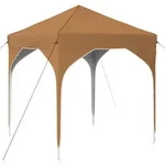 Vidaxl Pop-up Party Tent 194 X 194 X 245 Cm Beige