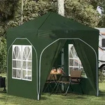 Vidaxl Pop-up Party Tent 192 X 192 X 245 Cm Green