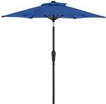 Doppler Mittelstockschirm "life Lift" &Oslash;180 Cm, Blau, Bezug Aus 100% Polyester,