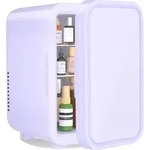 Yashe Mini-k&uuml;hlschrank Mfa-6l-h, 6 L, Lila, K&uuml;hlen/warmhalten