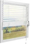 Soldecor Jh3 Holzjalousie Wei&szlig; 160cm, 120cm - Sol Royal