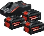 Bosch Starterkit 3x Exba18v-80 + Exal18v-160