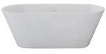 Jet-line - Badewanne Freistehend Dehlia Weiss 170x80 Cm Hochwertiges Acryl 170...