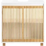 Sobuy Bzr125-w Waschbeckenunterschrank Badschrank Waschtischunterschrank Waschtisch