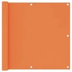 Balkon-sichtschutz Orange 90x300 Cm Oxford-gewebe Vidaxl