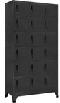 Vidaxl Locker Cabinet Anthracite 90x40x180 Cm Steel
