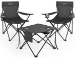 Homecall Campingstuhl Campingtisch Mit St&uuml;hlen Klappstuhl Camping Faltstuhl