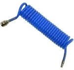 Yato - Druckluft Spiralschlauch Pressluftschlauch Polyurethan Pu Mit 1/4'