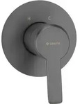 Moderne Duscharmatur In Titanium Arnika-30, B/h/t Ca. 8,4/9,9/9,9 Cm