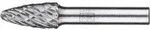 Pferd Tools Hartmetall Hochleistungsfr&auml;sstift Cast Rundbogen Rbf &Oslash; 12x25 Mm