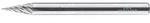 Pferd Tools Hartmetall Hochleistungsfr&auml;sstift Allround Spitzkegel Skm &Oslash;03x07mm
