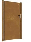 Vidaxl Garden Gate 100x175 Cm Corten Steel