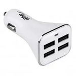 Usb Ladeger&auml;t 34 W 4x Usb-a Wei&szlig; Kfz - Akyga