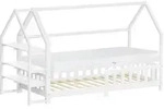 Ml-design Kinderbett Hausbett 90x200 Cm Mit Matratze H:16cm, Rausfallschutz,...