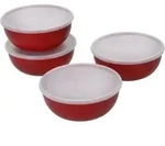 Kitchenaid Schalen De Pinch Schalen, 4 St&uuml;ck, 23 G, Empire Rot, Verpackt