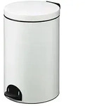 Rossignol - Abfalleimer 20 Liter Elorawei&szlig;, Durchmesser 29cm, H&ouml;he 47cm