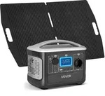Vevor Tragbare Powerstation, Mit 100-w-solarpanel, 600-w-solargenerator,