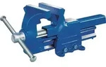 Tecwerk Parallelschraubstock Backen-b.100mm Spann-w.125mm Geschm.tw