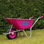 Schubkarre Proseccokutsche Pp 100 L 250 Kg Gartenschubkarre Schiebkarre Pink
