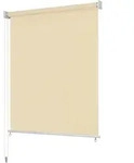 Vidaxl Outdoor Roller Blind 100x140 Cm Cream