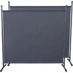 Quick-star - 2 St&uuml;ck Paravent 180 X 178 Cm Stoff Raumteiler Gro&szlig; Stellwand