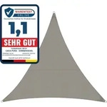 Casa Pura - Wasserabweisendes Sonnensegel Grau 3,6 X 3,6 X 5,1 M