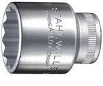 Stahlwille 1/2" (12,5mm) Steckschl&uuml;sseleinsatz Sw.1 1/8" L.45mm