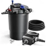 Sunsun Komplettset: Cpf-30000 Teichdruckfilter Bis 12000 L Mit 55 Watt Uv-c