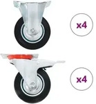 8 Stk. Rollen 100 Mm Vidaxl382476
