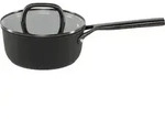 Zwilling Milano Stieltopf Mit Glasdeckel 18 Cm, Schwarz