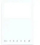 Zusatztasten Comelit, Mini Hf, 8 Tasten, Weiss 6734w