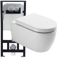 Wc-sparpaket 1 Bernstein Wc Nt2038 Soft-close Vorwandelement G3004a