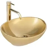 Rea - Aufsatzwaschbecken Sofia Gold