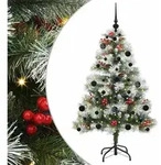 K&uuml;nstlicher Weihnachtsbaum Gr&uuml;n Und Wei&szlig; 150 Cm Vidaxl