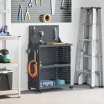 Vidaxl Tool Trolley Anthracite 65 X 35 X 111 Cm Cold-rolled Steel