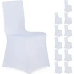 12 X Stuhlhussen, Universeller Stretch Stuhlbezug, Waschbarer Stoff,...
