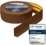 Holzbrink - Weichsockelleiste Selbstklebend Pvc 50x20mm, 10 M Winkelleiste F&uuml;r