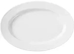Platte, Oval, Wei&szlig;, 340x240mm - Hendi