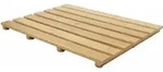 Bambus Bade Matte Rutschfest - 53 X 35 Cm - Dusche Sauna Pool Spa Vorleger Rost