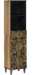 Vidaxl Bathroom Cabinet Brown 38 X 33.5 X 160 Cm Solid Mango Wood