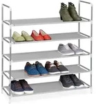 Relaxdays - 2 X Schuhregal Mit 5 Ablagen, Schuhablage F&uuml;r 20 Paar Schuhe,...