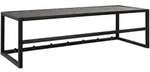 Seaford Wandgarderobe 1 Regal 7 Haken Schwarz.