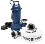 Schmutzwasserpumpe 1500w Tauchpumpe Mit 22800l/h F&ouml;rdermenge Inkl. 20m...
