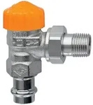 Heimeier - Imi Thermostat-ventilunterteil Eclipse, Eck, Dn 15, Viegapress 15mm