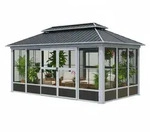 Sojag Aluminium Pavillon Olan 10x17 Taupe