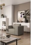 Sessel Designersessel Waldo In Stoff Brooklyn Dunkelgrau
