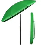 Sekey Rund Sonnenschirm &Oslash; 160 Cm, Balkonschirm & Strandschirm, H&ouml;hen- &...