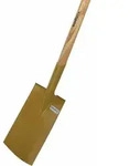 Gartenspaten Gold Mit Tritt Und T-stiel Gr&ouml;&szlig;e 280 X 180 Mm - Sonneck
