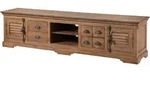 Tv-board Mango 220x45x55 Beige Ge&ouml;lt Toulouse 09
