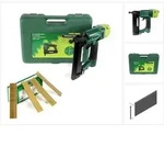 2xr-j50 Druckluftnagler Im Transportkoffer + Stauchkopfn&auml;gel Brads 25 Mm 5000...